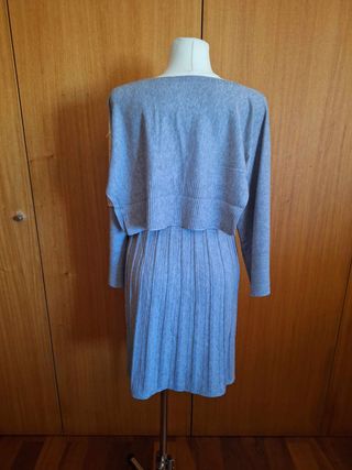 Conjunto Malha Cinza