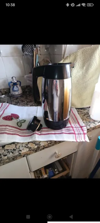 Termo portátil de acero inoxidable