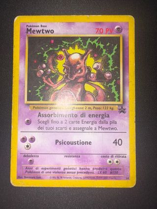 Carta Pokémon Mewtwo Wizards Promo 14
