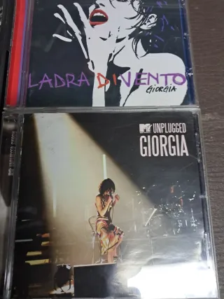 DVD / CD MTV Unplugged Giorgia