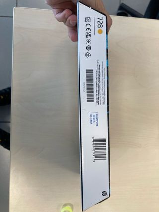 Cartucho Tinta HP 728 Amarillo 300ml