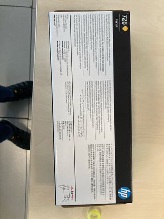 Cartucho Tinta HP 728 Amarillo 300ml