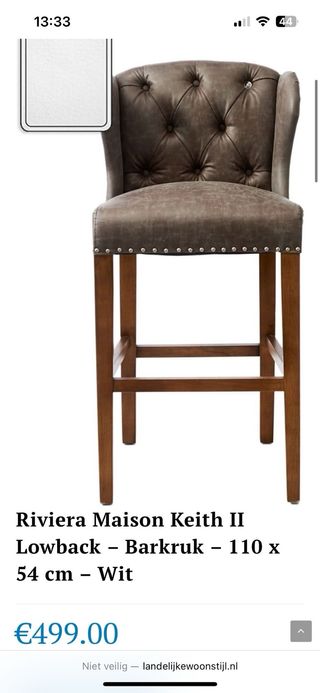 4 Sillones Riviera Maison