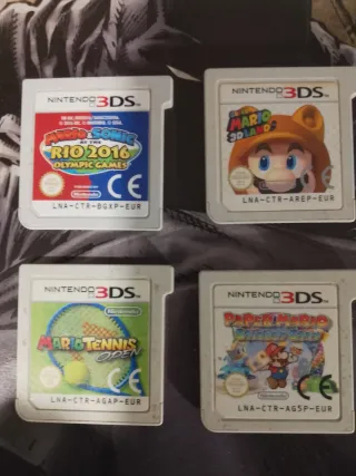 Lote 4 Giochi Nintendo 3DS Mario