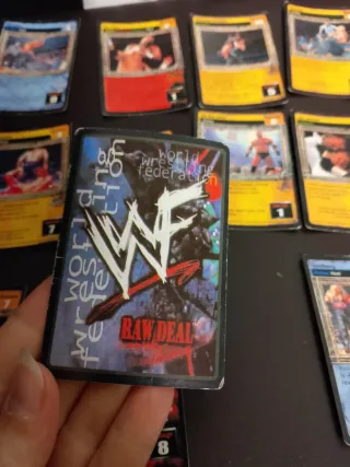 Lotto 16 Carte WWE Raw Deal
