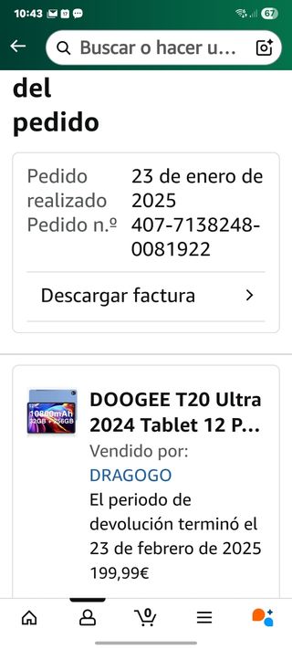 DOOGEE T20 Ultra Tablet 12 32GB+256GB