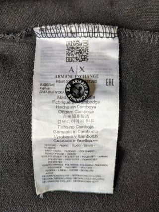 Polo Piqué Armani Exchange