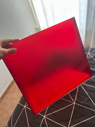 2 Cajones Lekman IKEA Rojo
