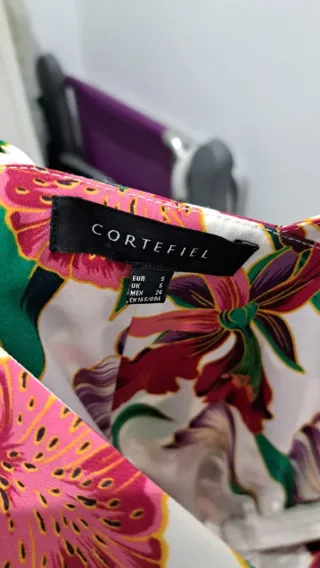 Vestido floral mujer