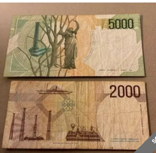 Banconota 50.000 Lire Bernini