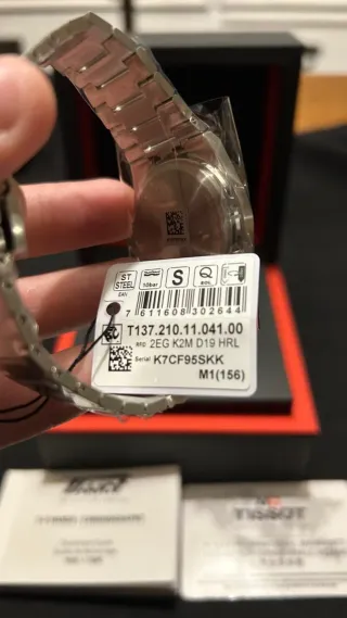 Reloj Tissot PRX Azul 35 mm.