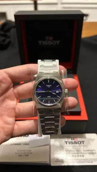 Reloj Tissot PRX Azul 35 mm.