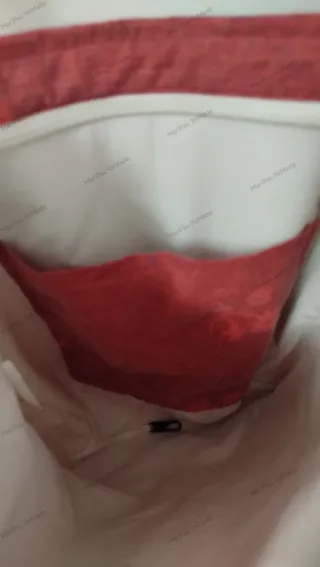 Bolso de tela hecho a mano