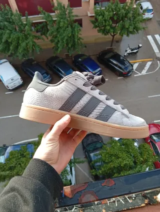 Zapatillas Adidas Campus Beige/Gris