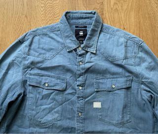 Camisa manga larga de hombre de G-Star Raw (XXL)