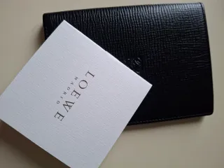 Cartera / Tarjetero Loewe Negro