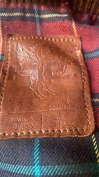 Cazadora Piel Hombre  de mango