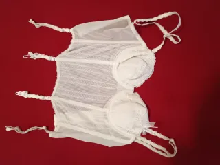 Corsé Novia Blanco con Liguero