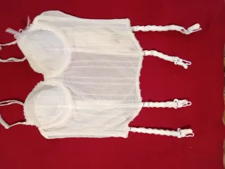 Corsé Novia Blanco con Liguero