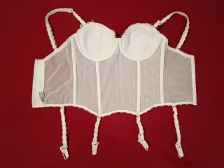 Corsé Novia Blanco con Liguero