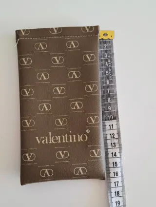 Custodia occhiali Valentino marrone