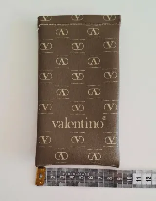 Custodia occhiali Valentino marrone