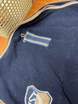 Coperta equitazione blu