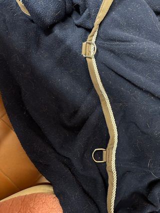 Coperta equitazione blu