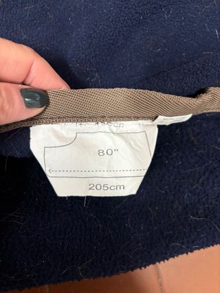 Coperta equitazione blu