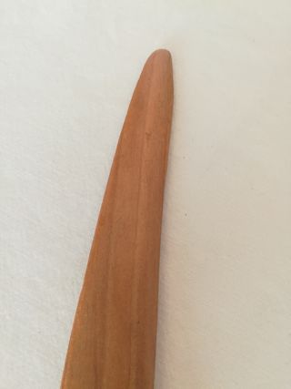 Tagliacarte in legno vintage