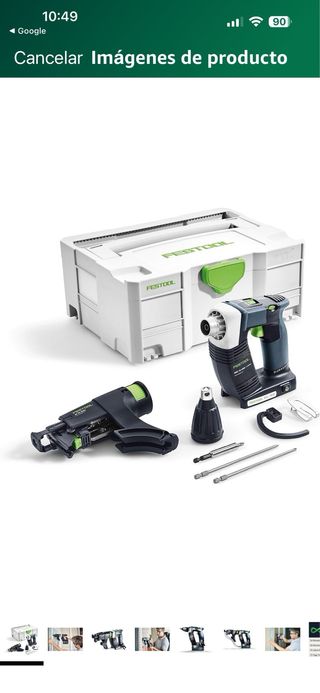 Atornillador Pladur Festool DWC 18V-4500