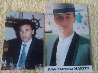 3 Postales y 1 Foto Firmadas Real Madrid