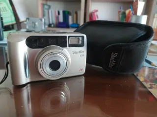 Cámara Starblitz S35 Plata, de carrete