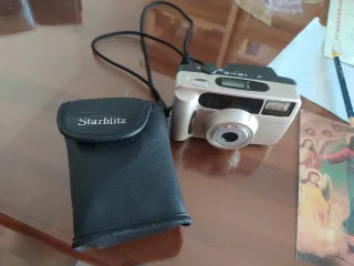 Cámara Starblitz S35 Plata, de carrete