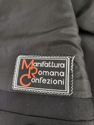 Americana Italiana Ermenegildo Zegna T.54 Negra