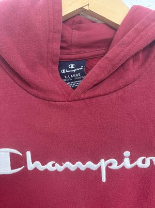 Sudadera Champion Roja Talla L