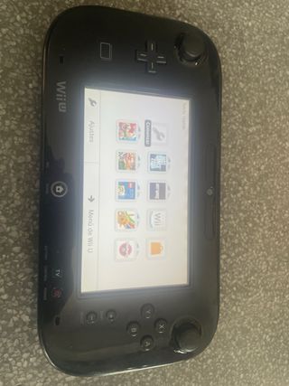 Nintendo Wii U GamePad Negro