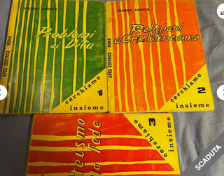 25 LIBRI CATECHESI GIOVANILE-ELLE DI CI-VEDI FOTO