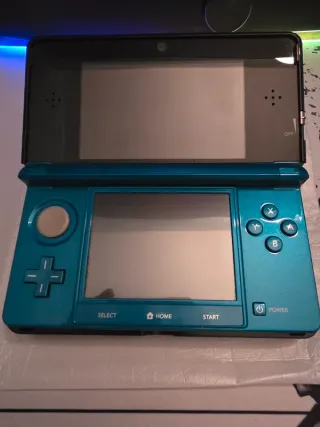 Nintendo 3DS Aqua Blue con scatola