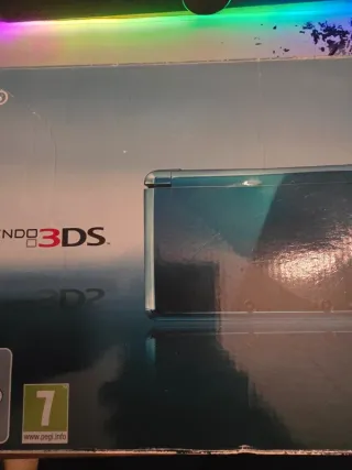 Nintendo 3DS Aqua Blue con scatola