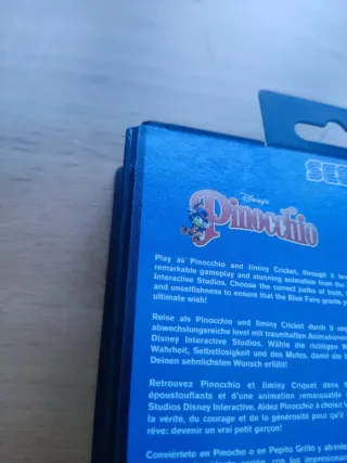 PINOCHO PINOCCHIO Mega Drive COMPLETO PAL