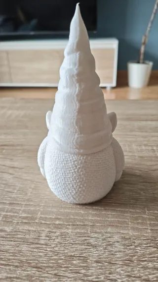 Gnomo decorativo impreso en 3D