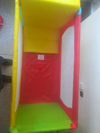 Parque cuna bebé plegable con colchón y bolsa