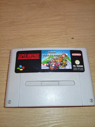 Super Nintendo Super Mario Kart PAL
