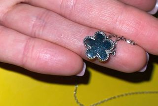 Collana Bluespirit quadrifoglio argento