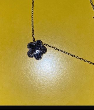 Collana Bluespirit quadrifoglio argento