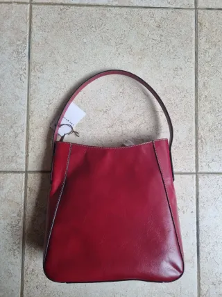 Borsa The Bridge Pelle Rossa Donna