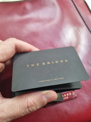 Borsa The Bridge Pelle Rossa Donna