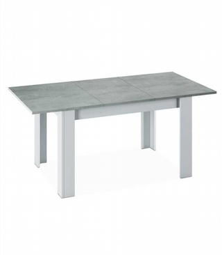 Mesa Comedor Kendra Extensible. Cemento