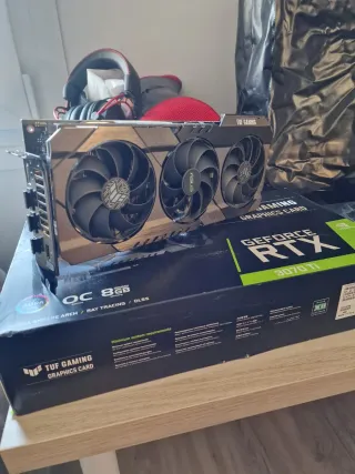 Tarjeta Gráfica ASUS RTX 3070 Ti 8GB GDDR6X